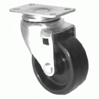 2" SWIVEL CASTER WITH POLYOLEFIN WHEEL